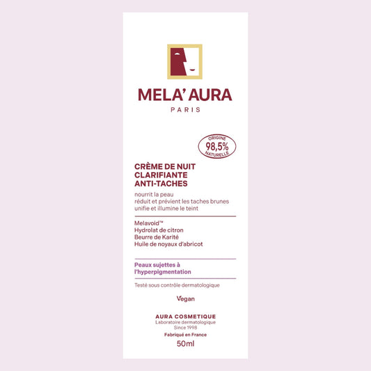 Crème de Nuit Clarifiante Anti-Taches