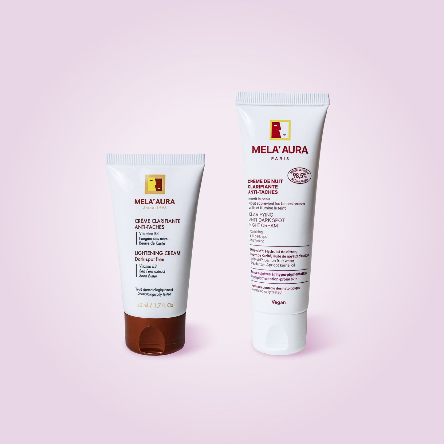 Duo Crème Clarifiante Anti-Taches et Crème Clarifiante Anti-Taches nuit