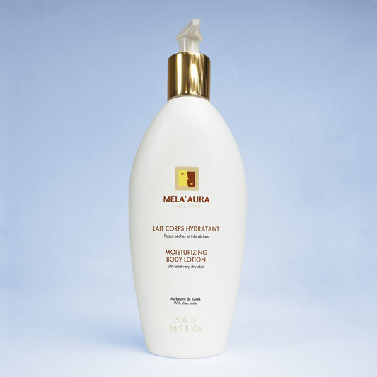 Lait Corps Hydratant Réparateur pour Peaux noires, mates et métissées sèches et très sèches - Beurre de Karité