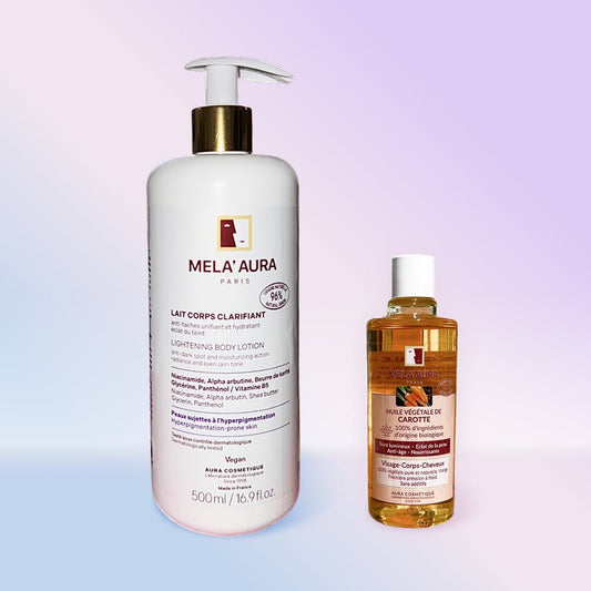 Duo Lait Clarifiant et Huile de Carotte