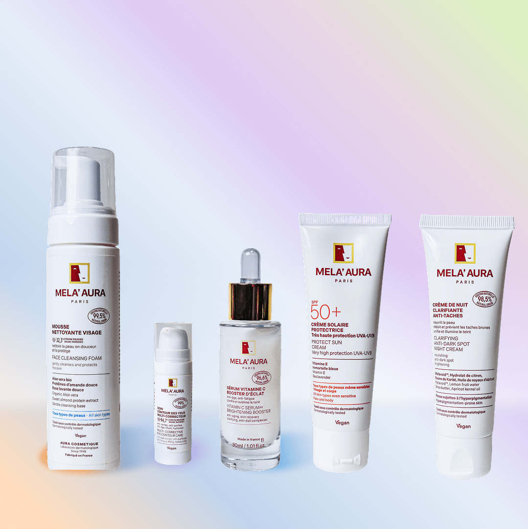 Komplette feuchtigkeitsspendende Anti-Aging-Routine